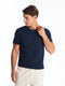 Crew Neck Short Sleeve Combed Cotton Men's T-shirt